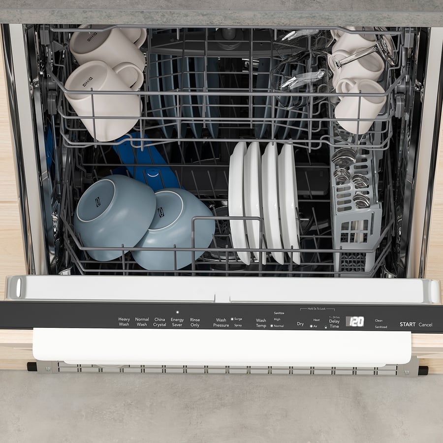 RENGJORD builtin dishwasher, panelready, 24" IKEA