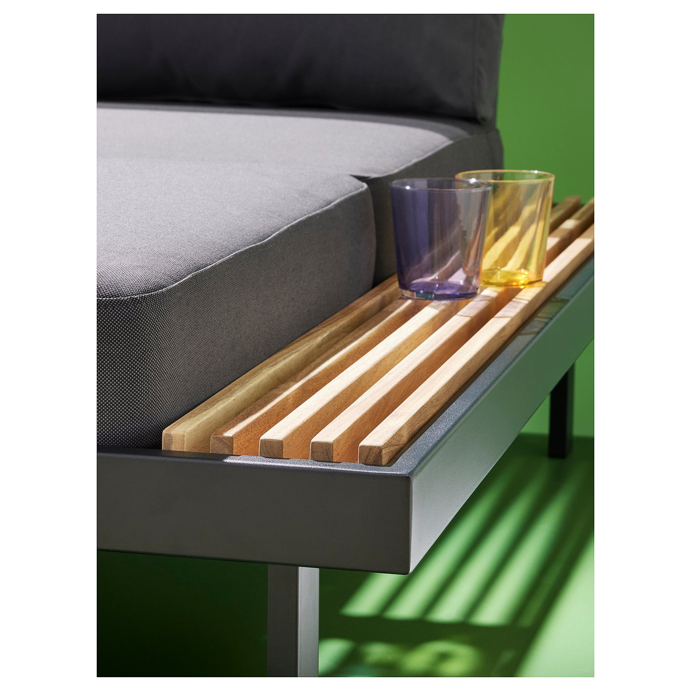 REVSKÄR 3-seat conversation set - outdoor anthracite/Frösön/Duvholmen dark gray