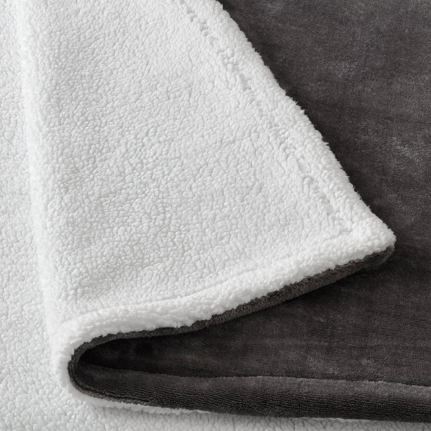 REVSUGA blanket, gray, Full/Queen - IKEA