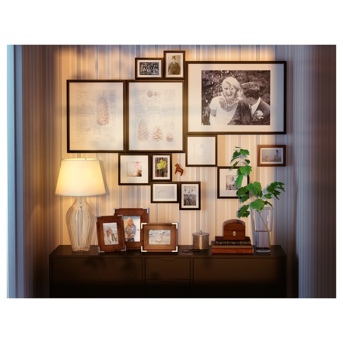 RIBBA frame, black, 12x16" IKEA