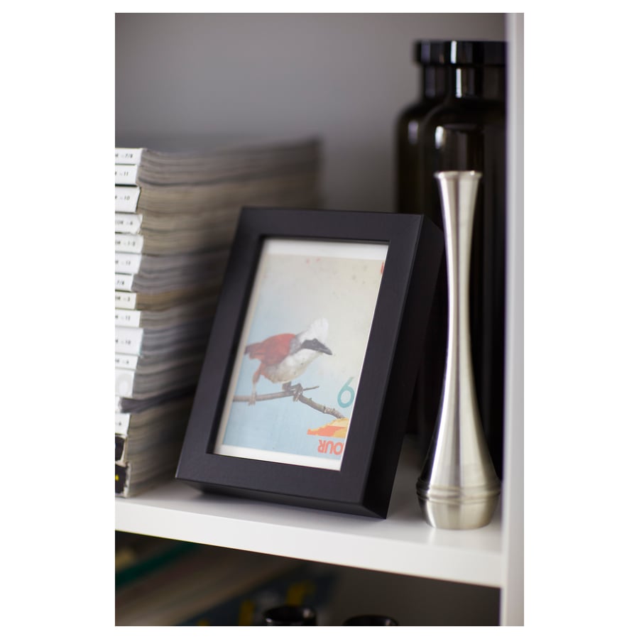 RIBBA frame, black, 5x7" IKEA