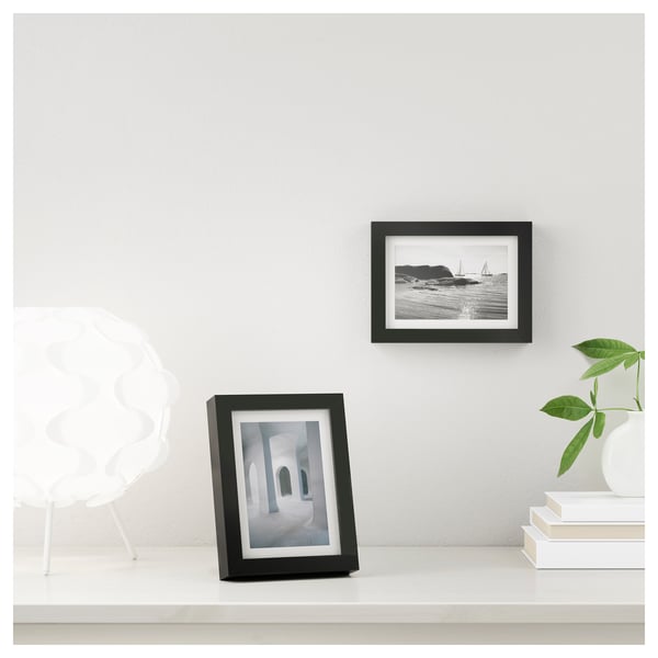 RIBBA frame, black, 4x6" IKEA