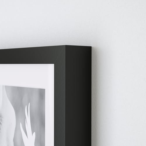 RIBBA frame, black, 8x10" IKEA