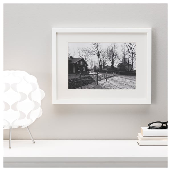Ribba Frame White Ikea