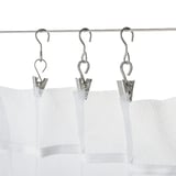 RIKTIG Curtain hook with clip, 24 pack