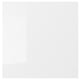 RINGHULT Drawer front, high gloss white, 15x15 "