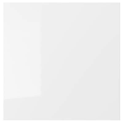 RINGHULT Drawer front, high gloss white, 15x15 "