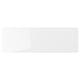 Option: RINGHULT Drawer front, high gloss white, 30x10 "
