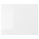 RINGHULT Drawer front, high gloss white, 18x15 "