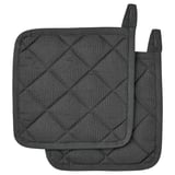 RINNIG Pot holder, gray, 8x8 "