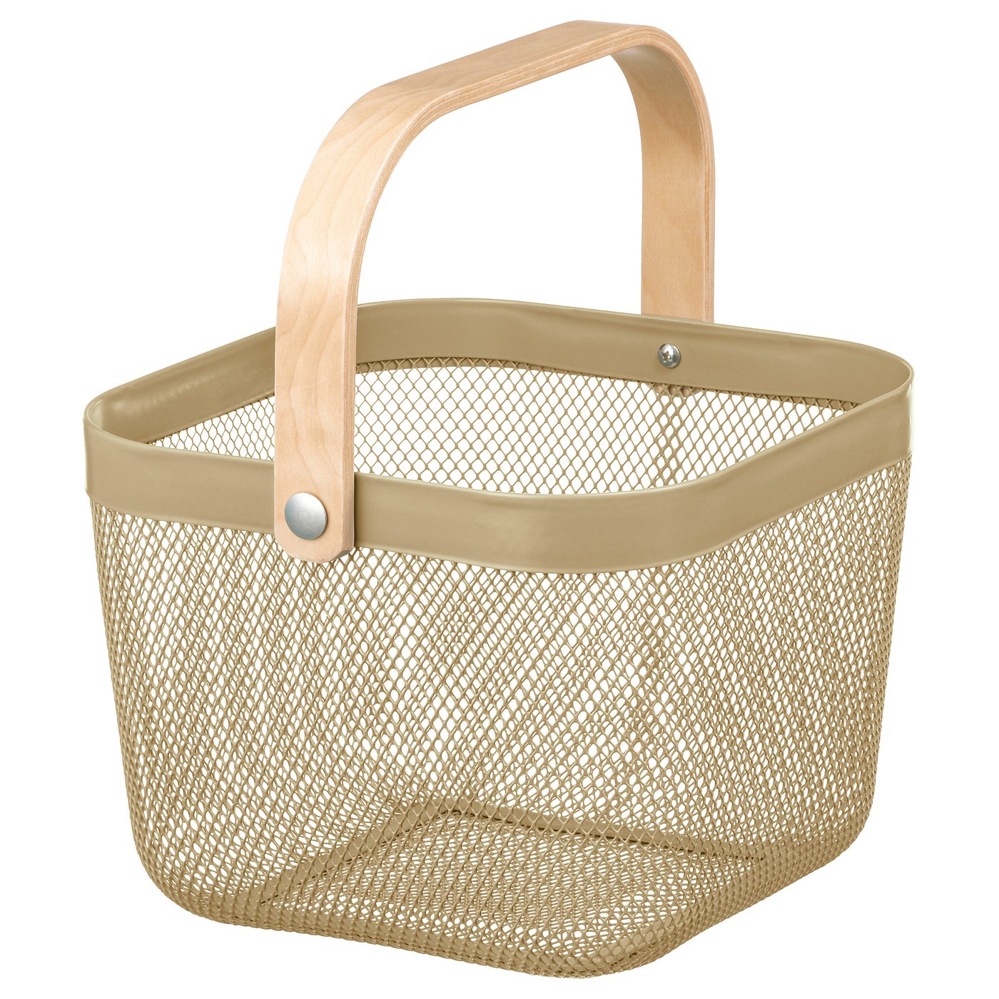 RISATORP Basket, light olivegreen IKEA