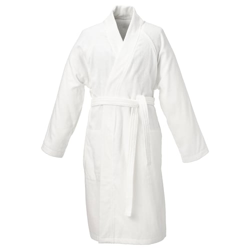ROCKÅN Bathrobe - white L/XL