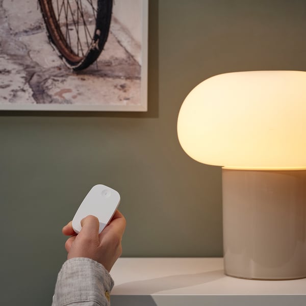 Nævne Opbevares i køleskab Arab RODRET Wireless dimmer/power switch, smart white - IKEA