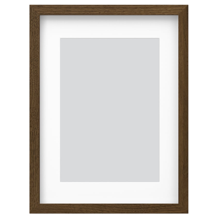 RÖDALM Frame, walnut effect, 12x16 "