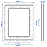 RÖDALM Frame, white, 8x10 "