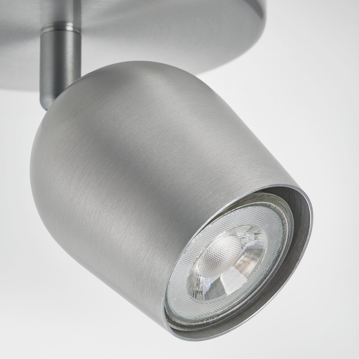 RÖKFRI ceiling spotlight with 1 lights, aluminum color - IKEA