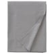 RÖNNVECKMAL Flat sheet, gray, King