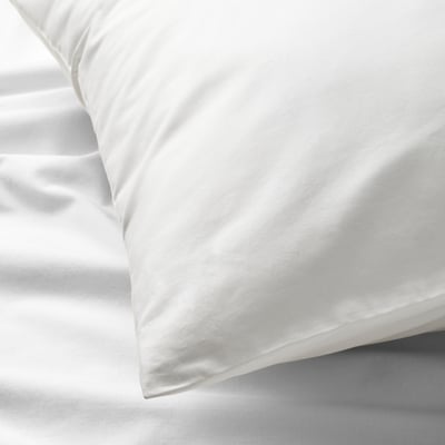 RÖNNVECKMAL Pillowcase, white, Queen