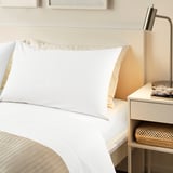 RÖNNVECKMAL Sheet set, white, Queen