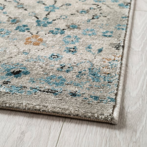 Romdrup Rug Low Pile Beige Antique Look Floral Patterned 5 3 X7 7 Ikea Every customer is treated like they were part of our family.