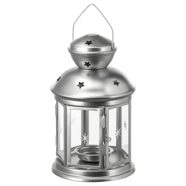 Rotera Lantern For Tealight Galvanized Indoor Outdoor Galvanized