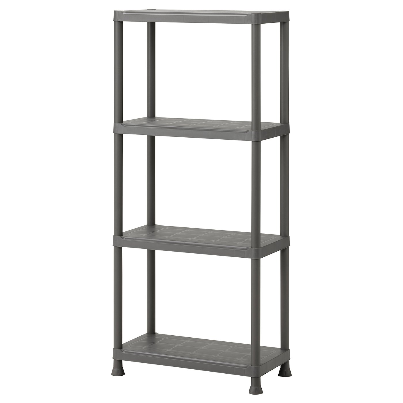 RUNMARÖ shelf unit, dark gray indoor/outdoor, 235/8x113/4x523/8" IKEA