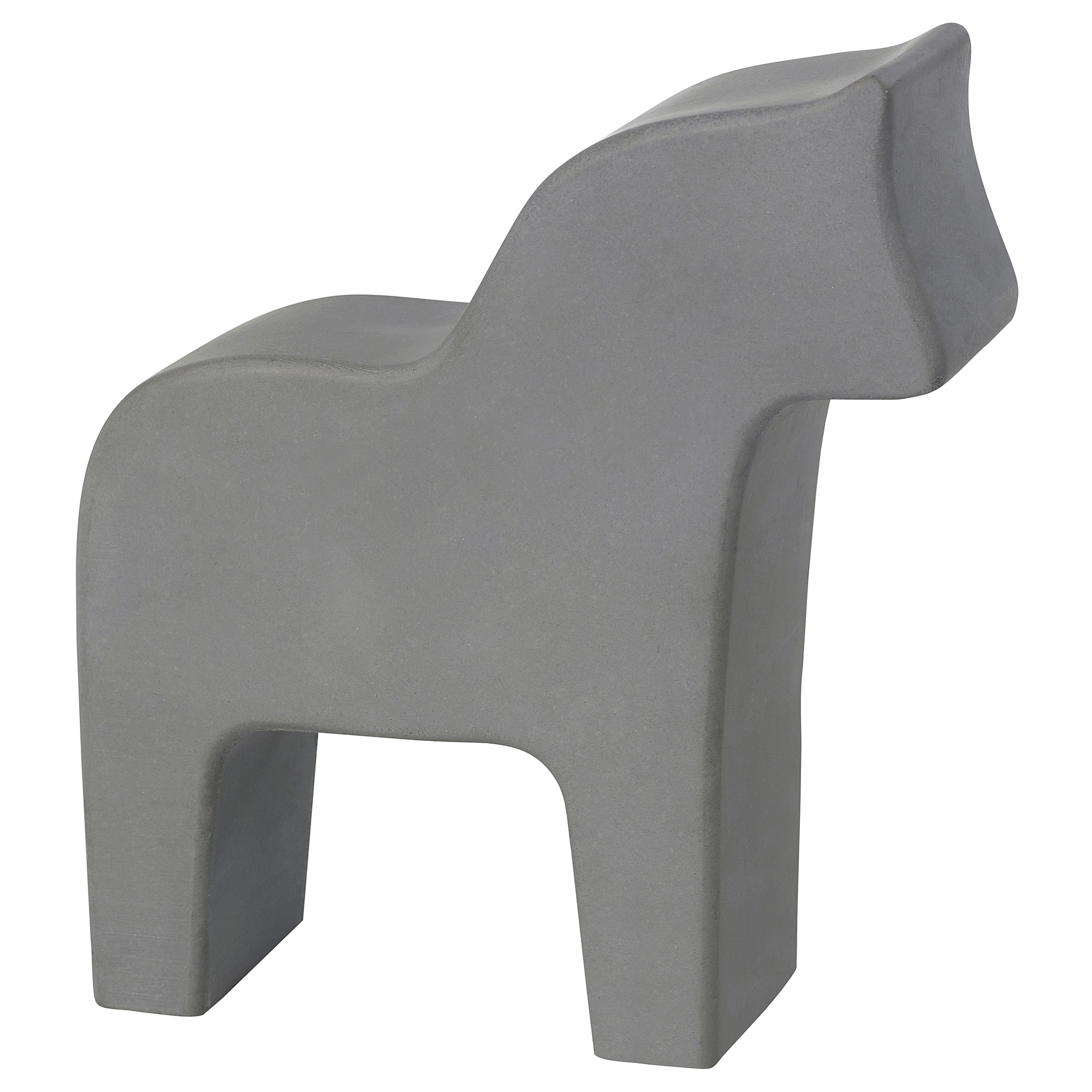 RYKTBAR Decoration, horse, light gray IKEA