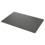 SÄLJAN Countertop for kitchen island, dark gray stone effect/laminate, 74x42x1 1/2 "