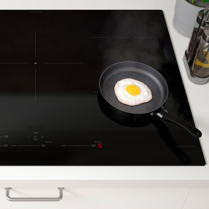 SÄRDRAG Induction cooktop, black, 30" IKEA
