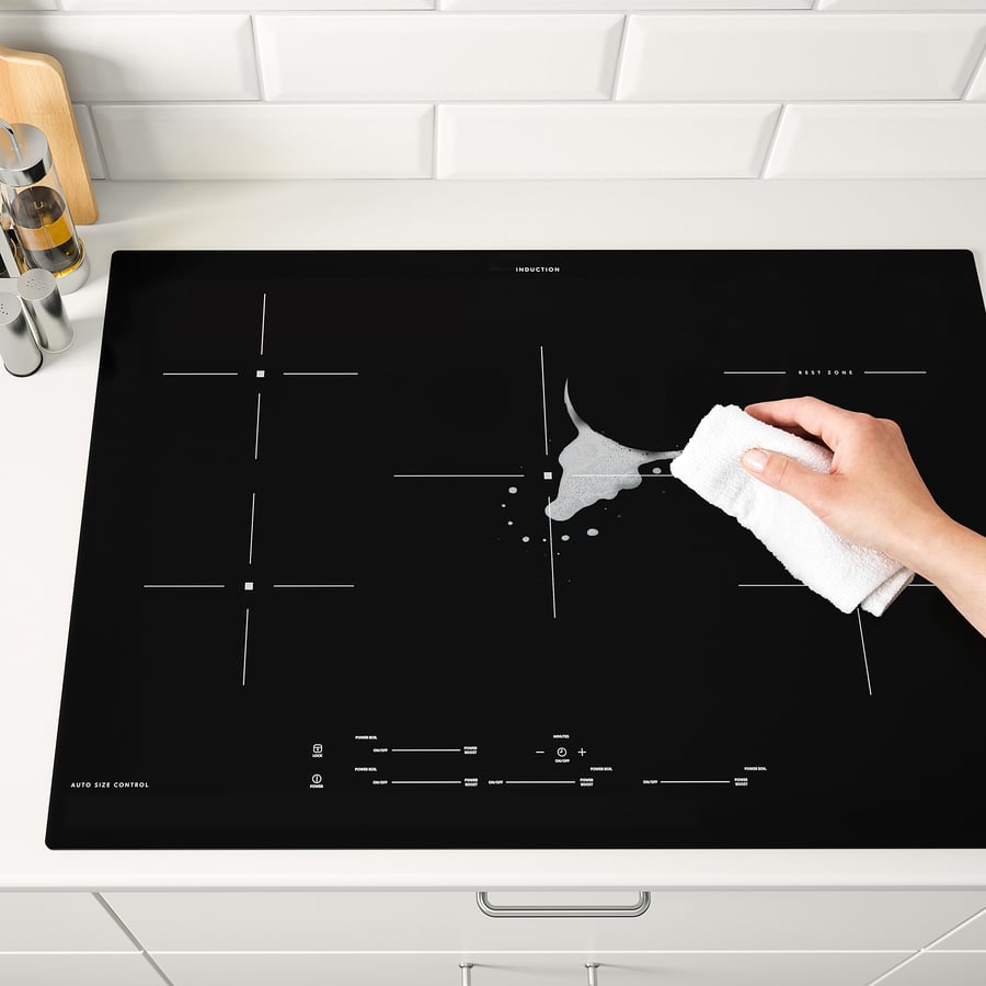 SÄRKLASSIG Induction cooktop, black, 30" IKEA