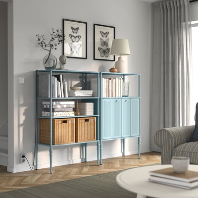 SÅGMÄSTARE Storage combination, 64 5/8x13 3/4x50 1/4 "