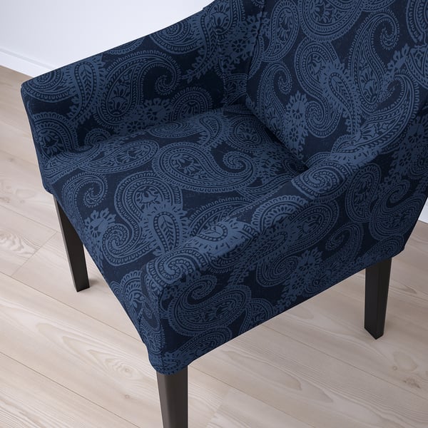 SAKARIAS Armchair, black/Kvillsfors