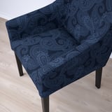 SAKARIAS Armchair, black/Kvillsfors