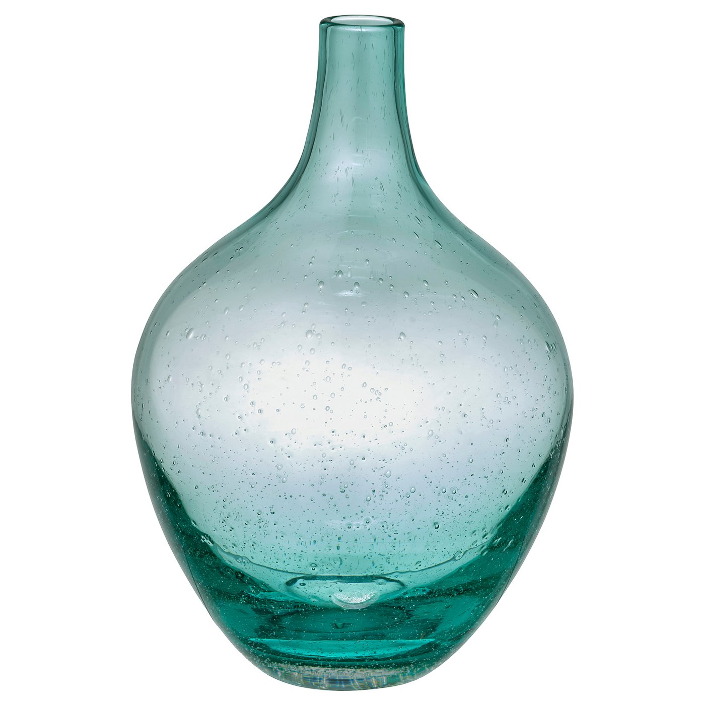 SALONG Vase, light turquoise, 7 ¾" IKEA