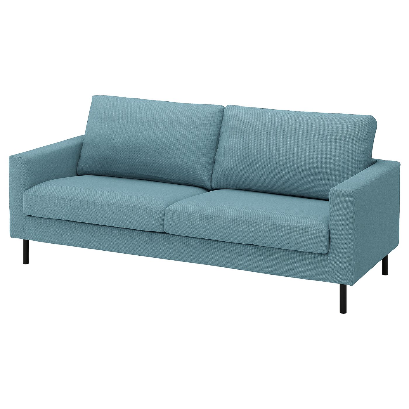 3-Seat Sofa, Fridtuna Dark Gray-Blue