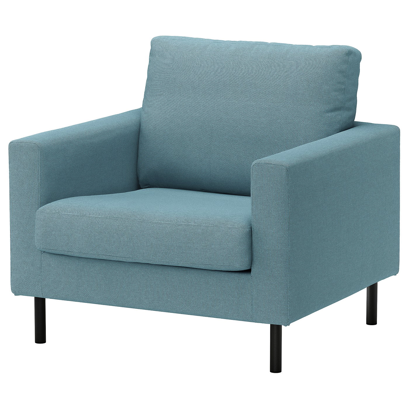 SALTSJÖBADEN armchair, Fridtuna dark gray-blue - IKEA