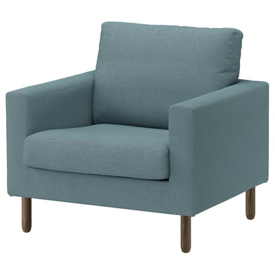 SALTSJÖBADEN Armchair, Fridtuna dark gray-blue