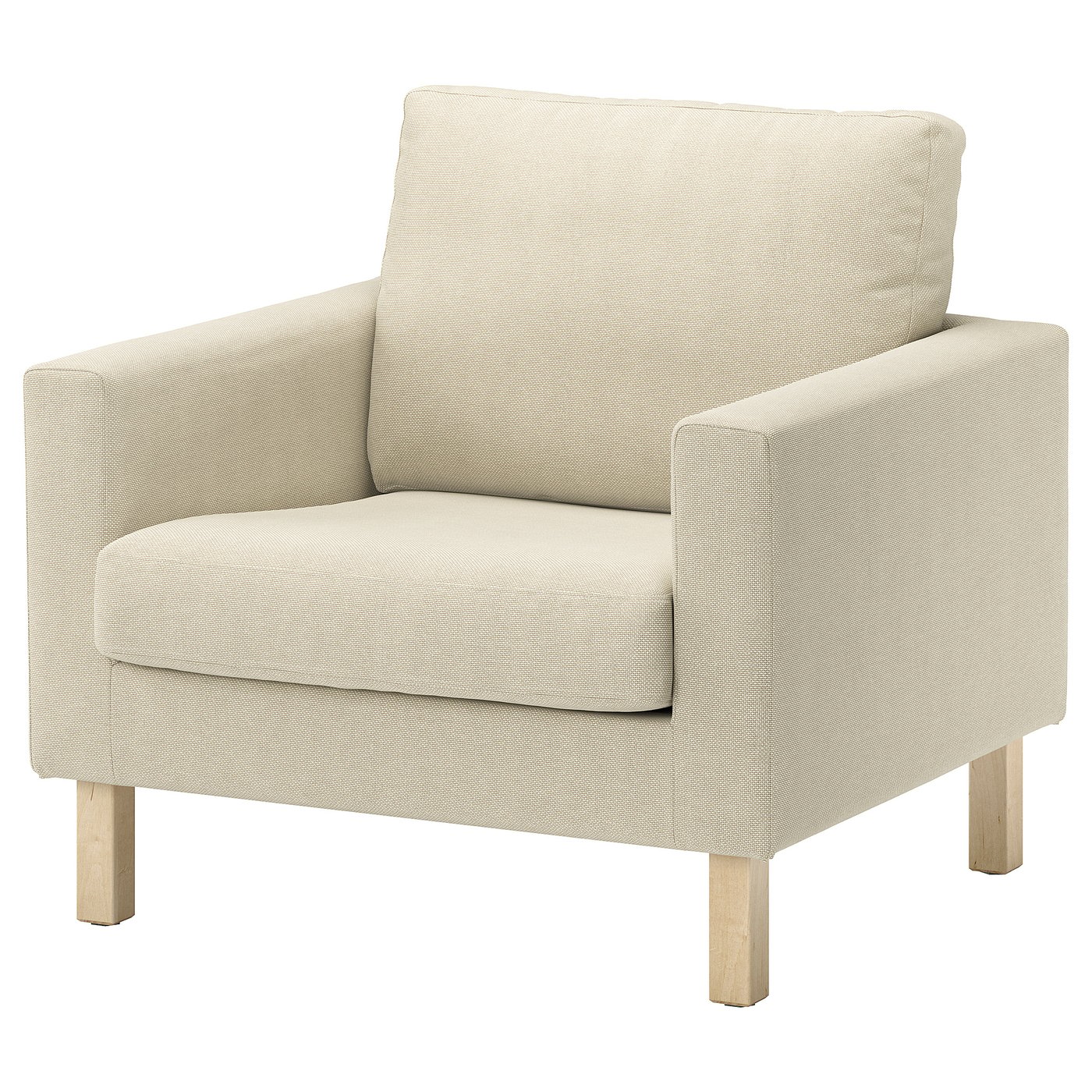SALTSJÖBADEN armchair, Fridtuna light beige - IKEA