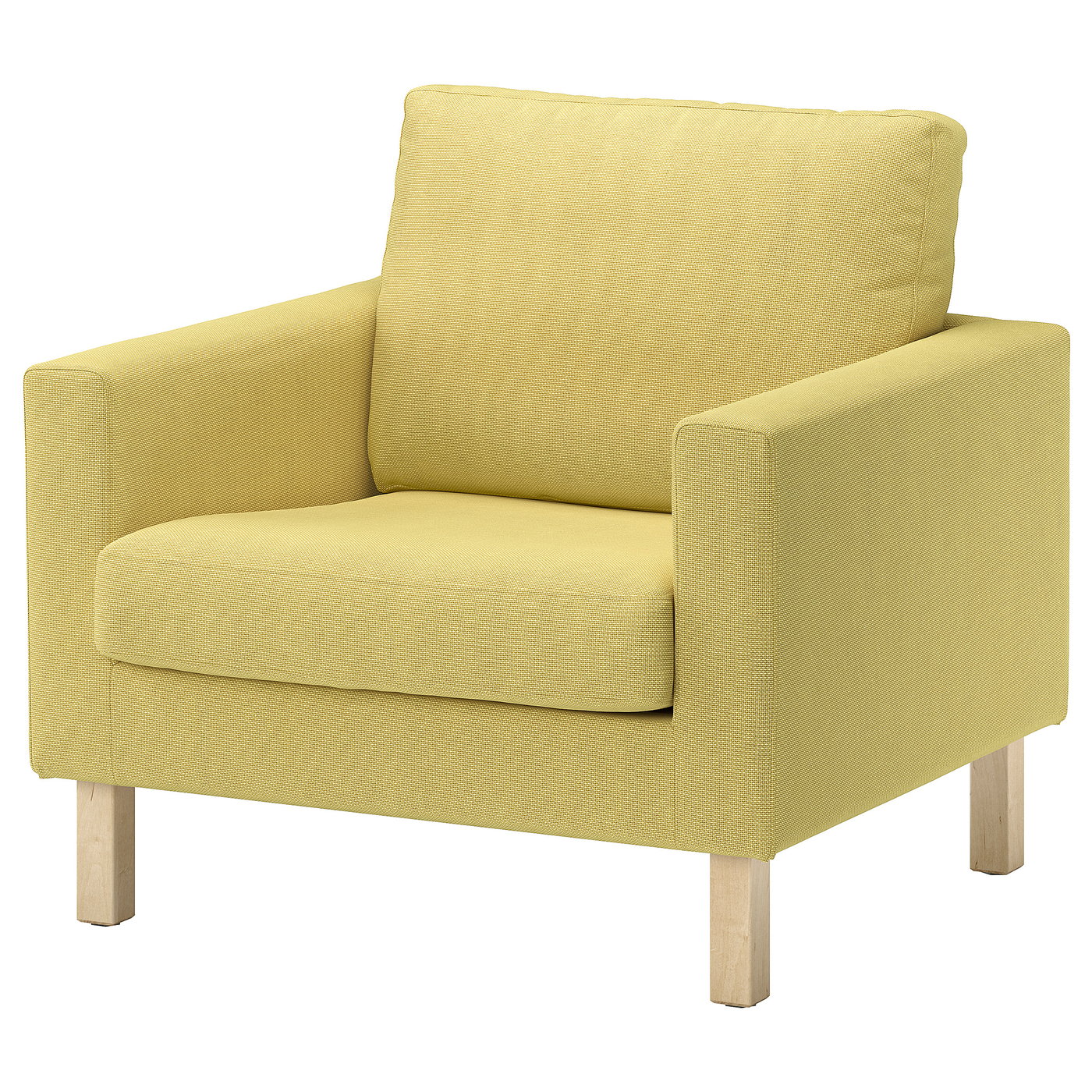 SALTSJÖBADEN armchair, Fridtuna yellow - IKEA