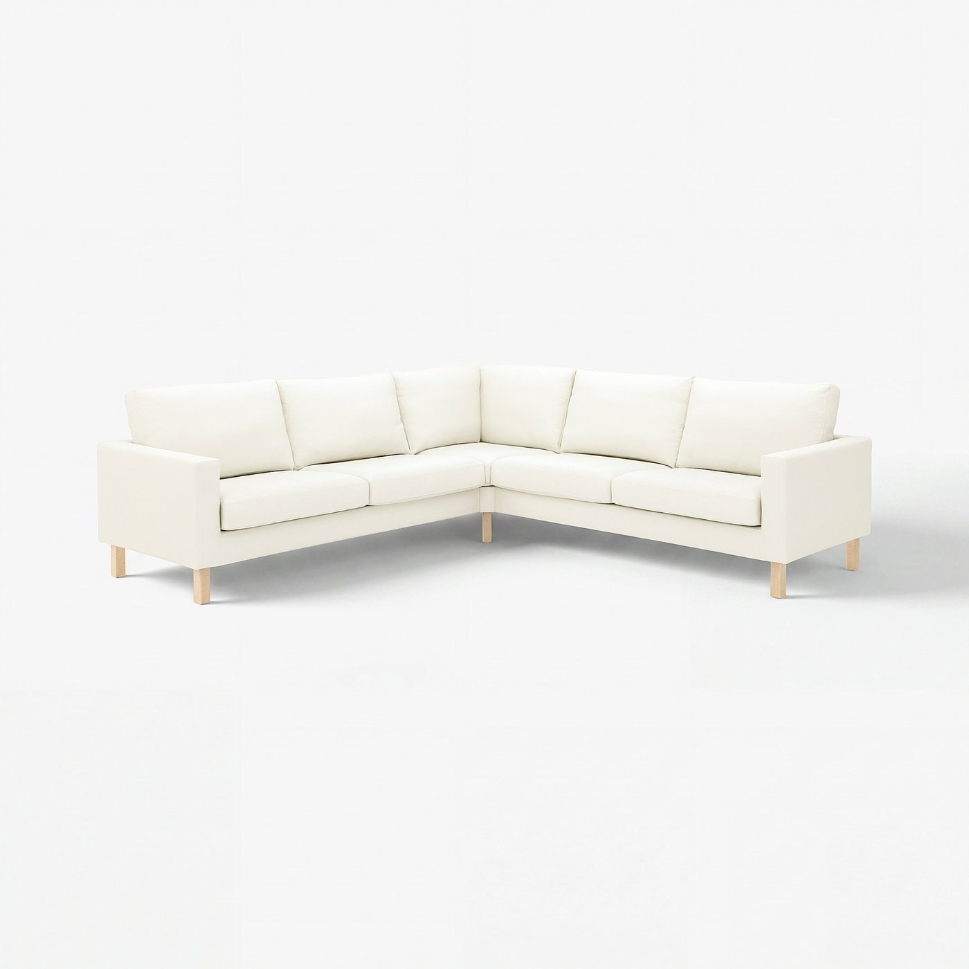 SALTSJÖBADEN cover for sectional, 4-seat, Blekinge white - IKEA SALTSJÖBADEN cover for sectional, 4-seat, Blekinge white - IKEA