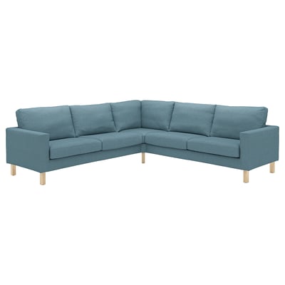 SALTSJÖBADEN Cover for sectional, 4-seat, Fridtuna dark gray-blue