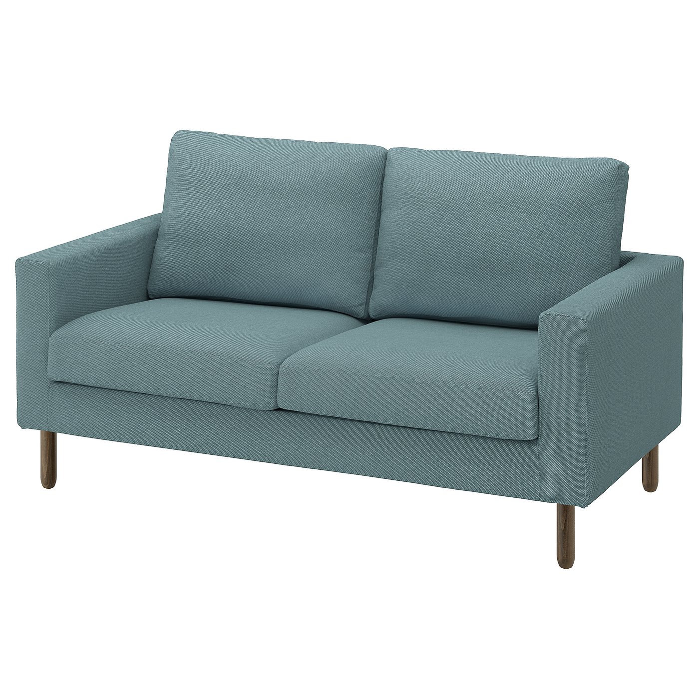 IKEAのソファ SALTSJÖBADEN loveseat, Fridtuna dark gray-blue - IKEA