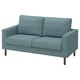 SALTSJÖBADEN Loveseat, Fridtuna dark gray-blue