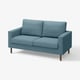 SALTSJÖBADEN Loveseat, Fridtuna dark gray-blue