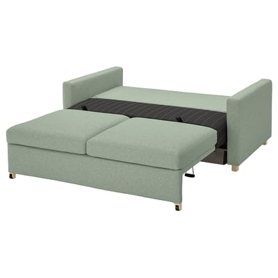 SALTSJÖBADEN Sleeper sofa, Gunnared light green