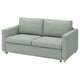 SALTSJÖBADEN Sleeper sofa, Gunnared light green
