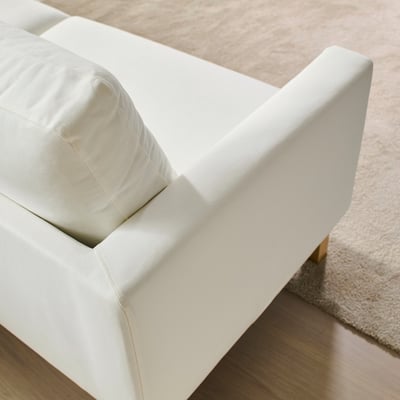 SALTSJÖBADEN Sofa with chaise, Blekinge white
