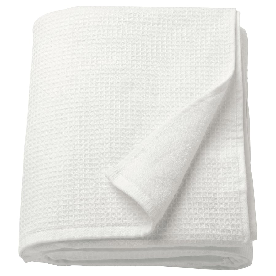 SALVIKEN bath sheet, white, 39x59" IKEA