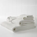 SALVIKEN Bath sheet, white, 39x59 "