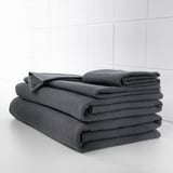 SALVIKEN Bath towel, anthracite, 28x55 "